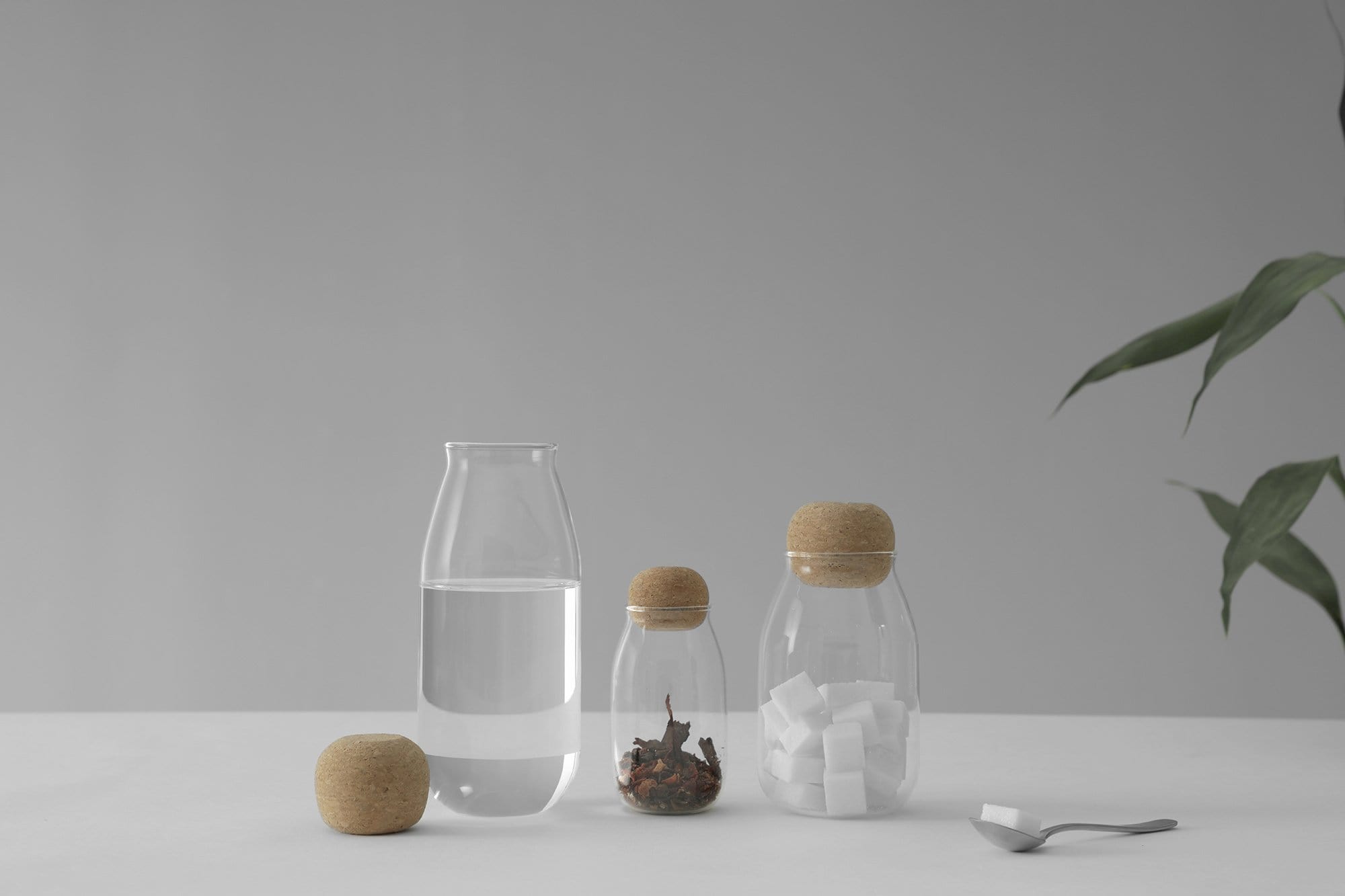Cortica™ Glass Jar Small Accessories VIVA Scandinavia 