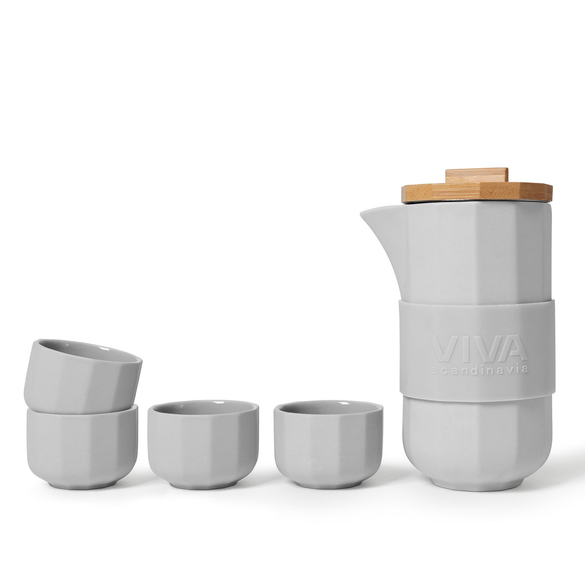 Alexander™ Tea Set - VIVA | Color=Light Gray