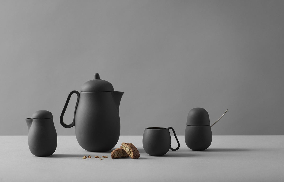 Nina™ Teapot - VIVA | Color=Charcoal