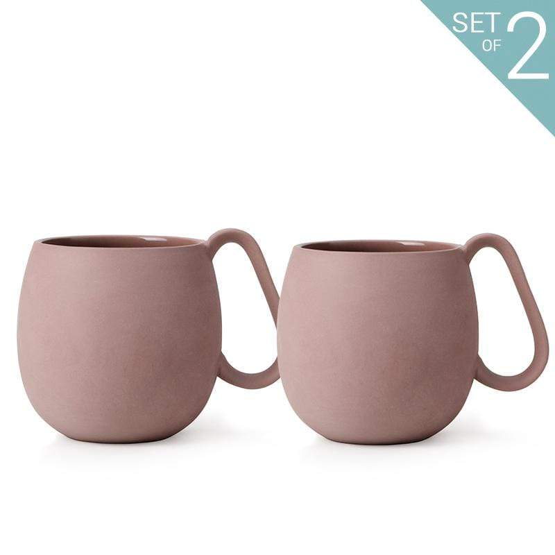 Nina™ Tea Mug - Set Of 2 VIVA Scandinavia Powder Brown 