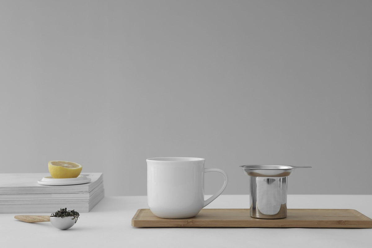 Minima ™ Eva Infuser Mug - VIVA | Color=pure white