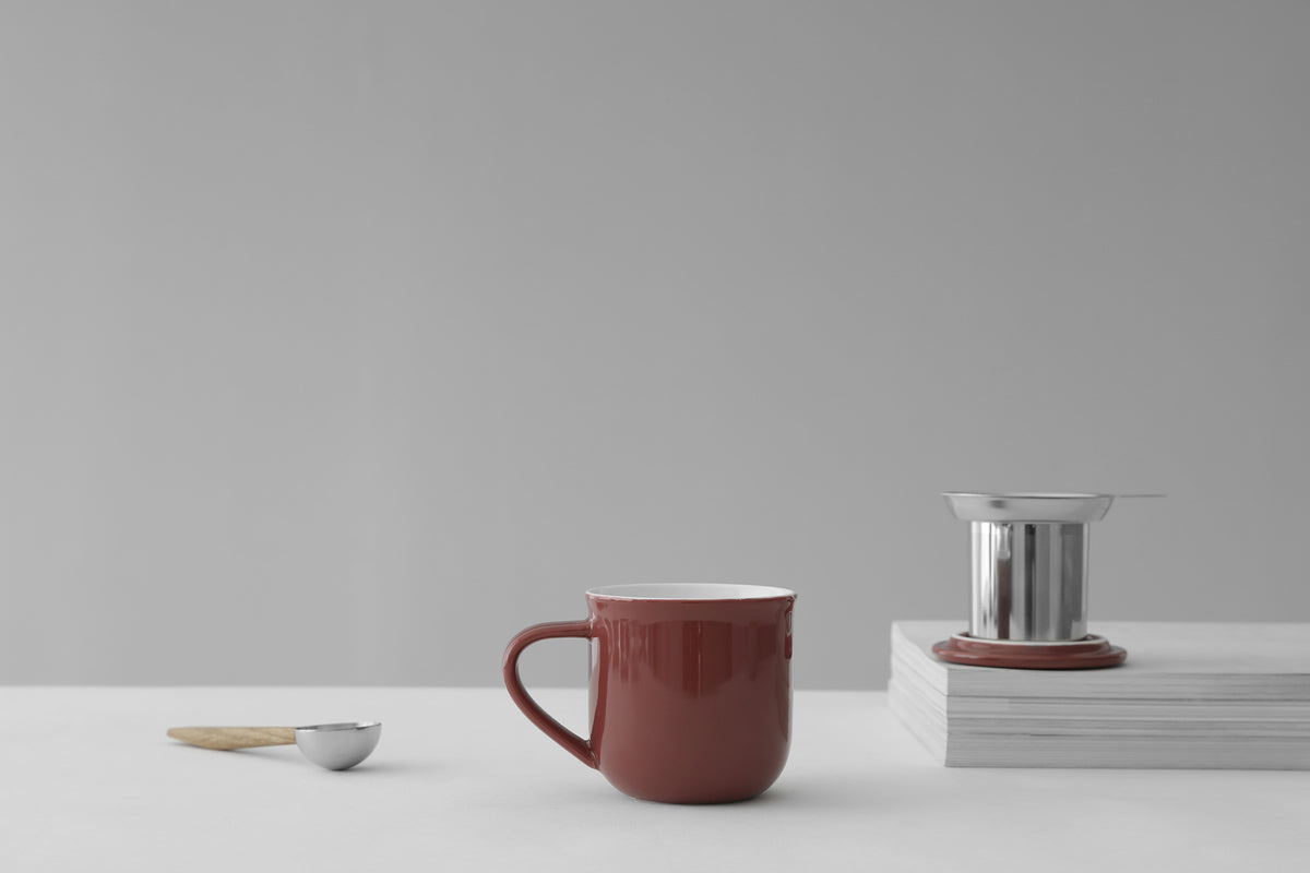 Minima ™ Eva Infuser Mug - VIVA | Color=cranberry