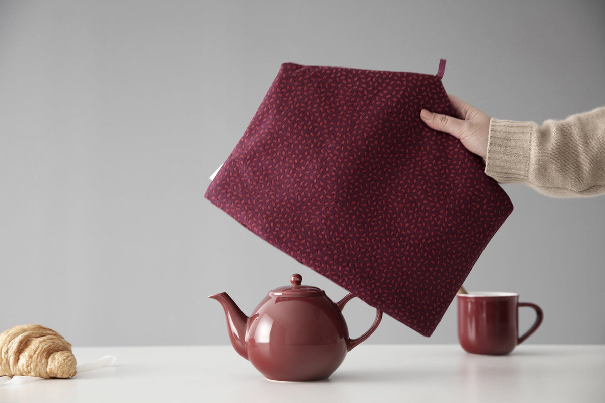 Jaimi™ Tea Cozy - VIVA | Color=raspberry