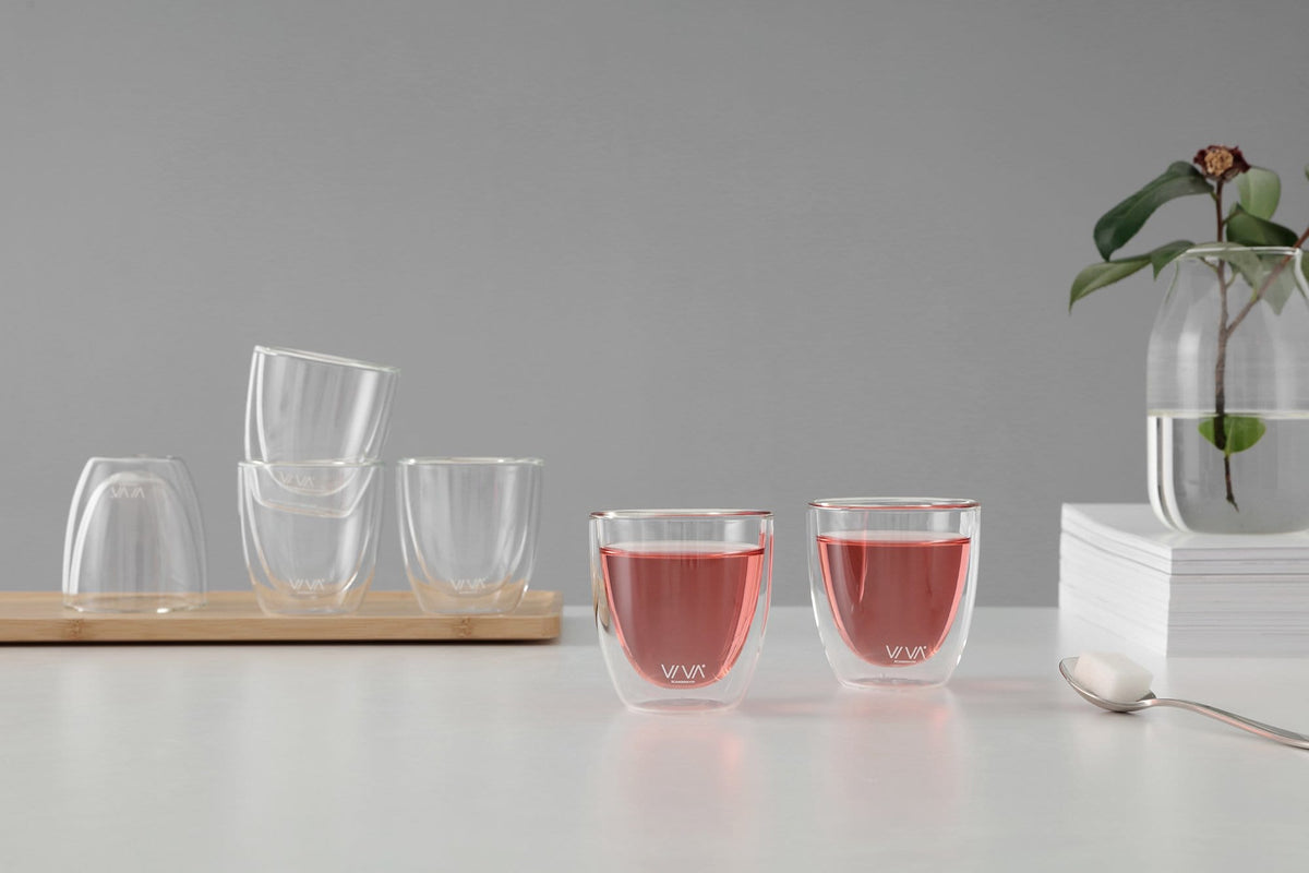 Lauren™ Double Walled Glasses - Set of 6 Cups &amp; Mugs VIVA Scandinavia 